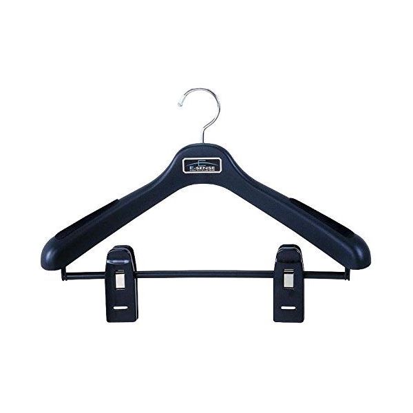 (まとめ) スーツハンガー/エキスパートハンガー 【43 ジャンボクリップ付き】 すべり止め付き 【×30個セット】[21]