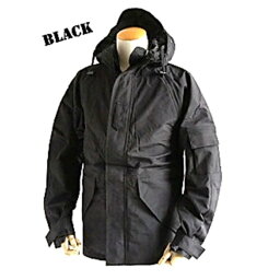アメリカ軍 ECWC S-1ジャケット／パーカー 【 Sサイズ 】 透湿防水素材 JP041YN ブラック 【 レプリカ 】 [21]