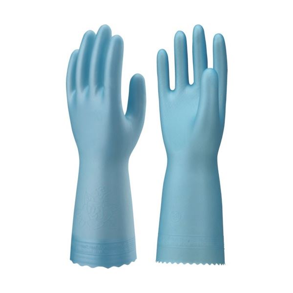 (まとめ) ショーワグローブ ナイスハンドするっとタッチ M サファイヤブルー NHST-MB 1双 【×50セット】[21]