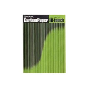 （まとめ） ゼネラル カーボン紙ハイタッチカーボン紙 両面筆記用 赤 No.300 1冊（100枚） 【×2セット】[21]