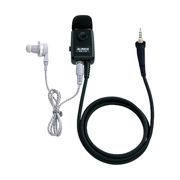 (まとめ）アルインコ 業務用イヤホンマイク1ピンタイプ EME32A 1個【×3セット】[21]