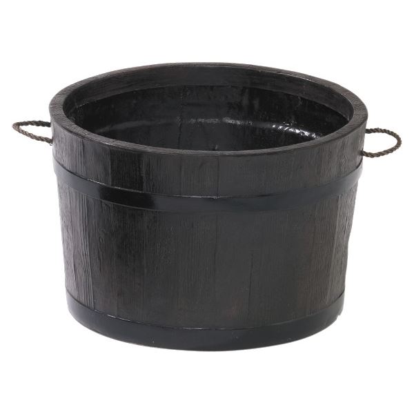 大和プラスチック ファイバーグラスシリーズ モルトプランター 48型 ダークブラウン （底穴なし）[21]