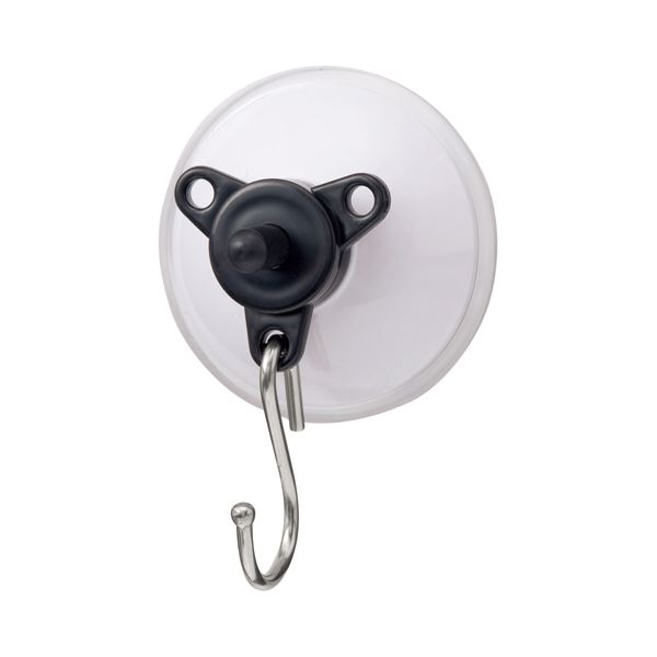 （まとめ） アイテック 真空吸盤フックスーパーホワイトタコ 耐荷重8kg KTC-2 1個 【×10セット】[21]