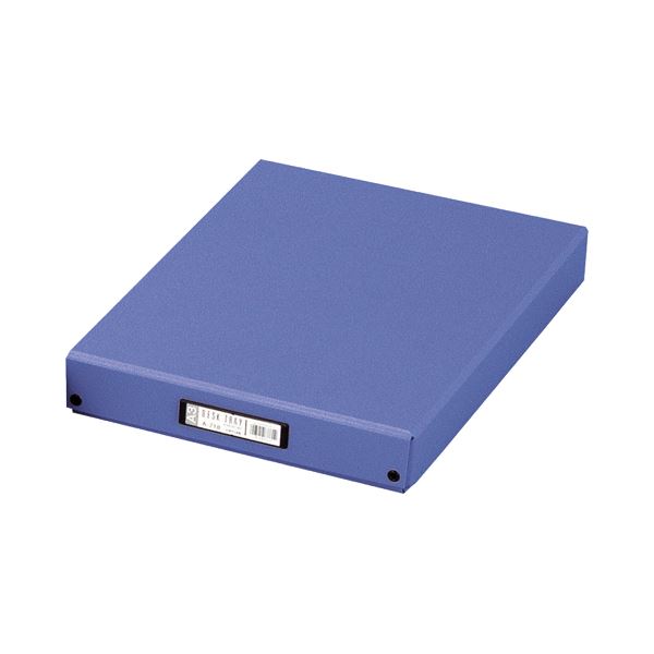 （まとめ） リヒトラブ デスクトレー A3ブルーバイオレット A-718 1個 【×5セット】[21]