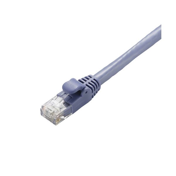 (まとめ) エレコム CAT6A対応GigabitLANケーブル ブルー 2m LD-GPA/BU2 1本 【×10セット】[21]