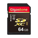 ■商品内容●容量64GBのSDXCカードです。■商品スペックメモリー種類：SDXC容量：64GBスピードクラス：Class10、UHS-1寸法：W24.0×D32.0×H2.1mm質量：2g保証期間：5年■送料・配送についての注意事項●本商品の出荷目安は【1 - 5営業日　※土日・祝除く】となります。●お取り寄せ商品のため、稀にご注文入れ違い等により欠品・遅延となる場合がございます。●本商品は仕入元より配送となるため、沖縄・離島への配送はできません。[ GJSX/64U ]