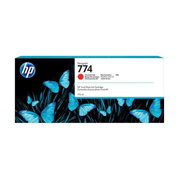 HP 774 インクカートリッジクロムレッド P2W02A 1個