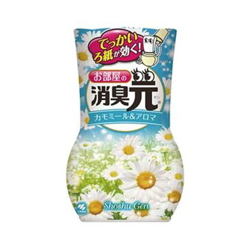 （まとめ）小林製薬 お部屋の消臭元カモミール＆アロマ 400ml 1セット（3個）【×10セット】