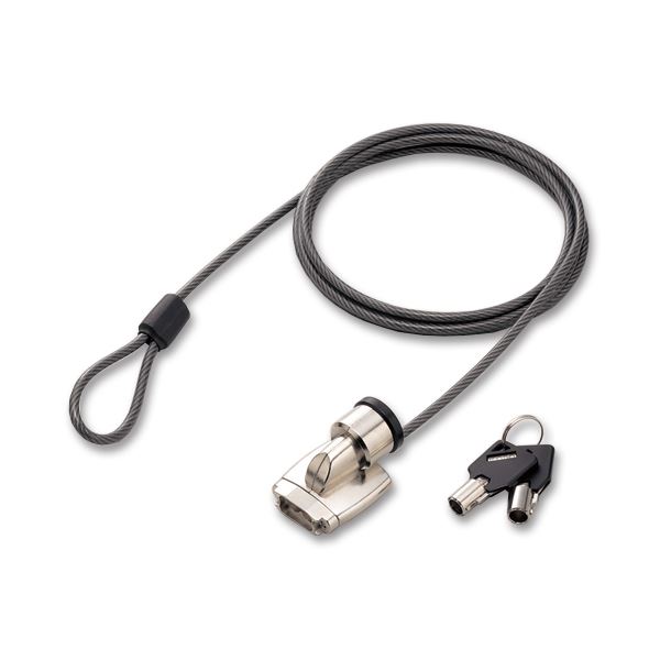 (まとめ) ライオン事務器パソコン用持出し防止ロック MB-15NP 1パック 【×5セット】[21]