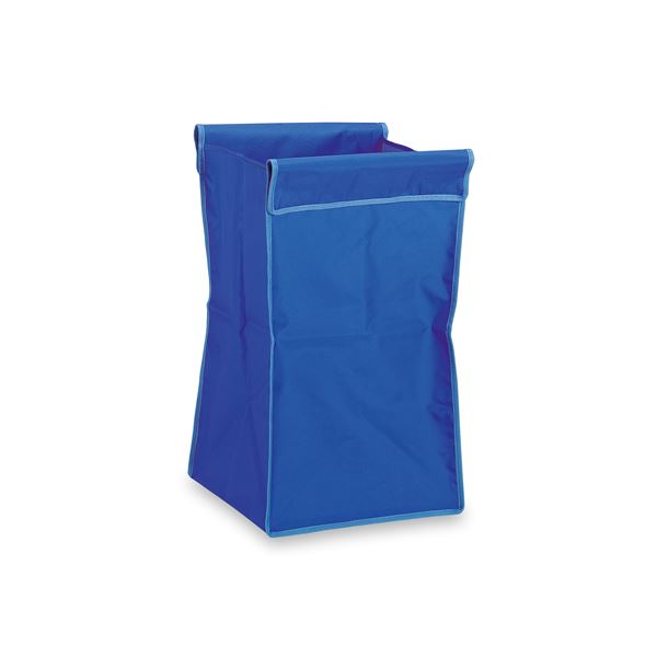 〔まとめ〕 本体別売 BM ダストカー 運搬カート用 替袋E 紺 ミニ ナイロン製×2セット ダストカート用 集積カート用[21]