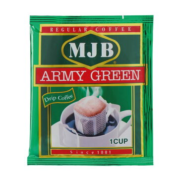 （まとめ）MJB ドリップコーヒーアーミーグリーン 7g 1パック（30袋）【×10セット】