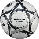 MIKASA（ミカサ）サッカーボール 検定球4号 ホワイト×ブラック 【MC450WBK】