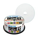 （まとめ）RITEK データ用CD-R 700MB1-52倍速 ホワイトワイドプリンタブル スピンドルケース CD-R700EXWP.30RT C1パック(30枚) 【×5セット】[21]