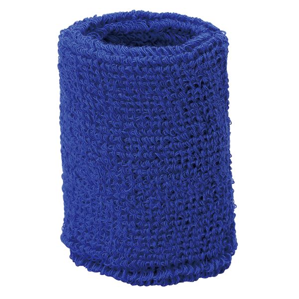 (まとめ）スポーツリストバンド青(2個1組）【×20セット】[21]