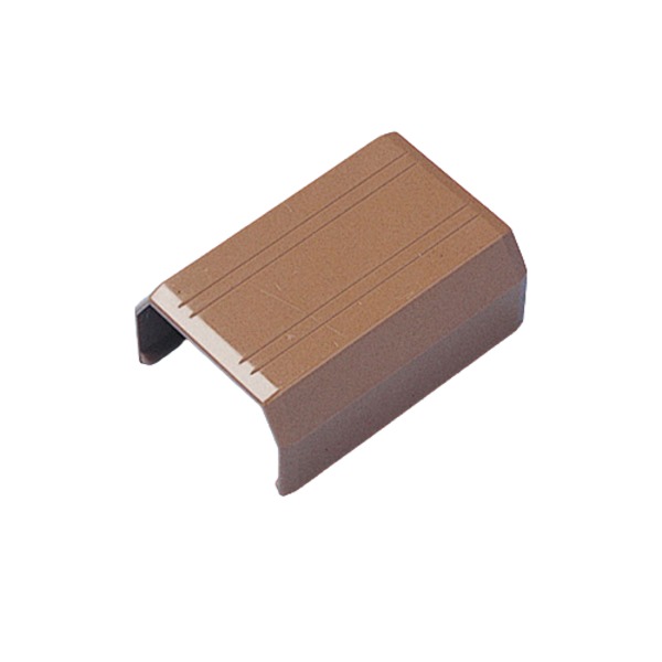 （まとめ） 10個セット サンワサプライ ケーブルカバー（直線、ブラウン） CA-KK22BRJX10 【×2セット】[21]