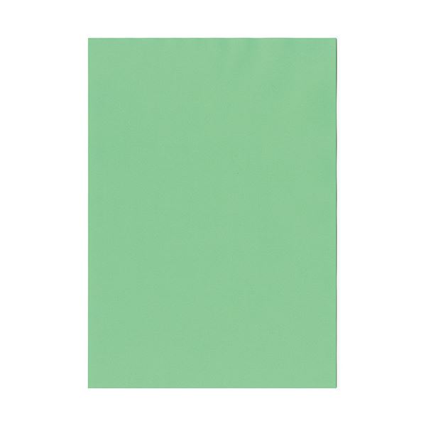 (まとめ）北越コーポレーション 紀州の色上質A3Y目 薄口 若竹 1冊(500枚)【×3セット】[21](2)