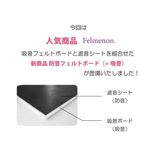 フェルメノン 防音フェルトボード 吸音 専用ピン付 壁紙 ホワイト ホワイト 30枚入り 雑貨のお店 ザッカル厚さ10mmで外からの音を軽減します 騒音問題にお困りの方必見です 専用ピン付