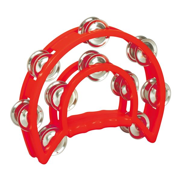 ■商品内容【ご注意事項】この商品は下記内容×10個セットでお届けします。・ダンスタンバリン 中 赤【商品説明】持ちやすく、振りやすいカラータンバリン！■商品スペック【商品サイズ】150×120×30mm【包装形態】OPP袋入【包装サイズ】170×160×30【重量】68g【セット部品】本体×1【材質】PS、鉄【本体色】赤【原産国】中国■送料・配送についての注意事項●本商品の出荷目安は【3 - 6営業日　※土日・祝除く】となります。●お取り寄せ商品のため、稀にご注文入れ違い等により欠品・遅延となる場合がございます。●本商品は仕入元より配送となるため、沖縄・離島への配送はできません。