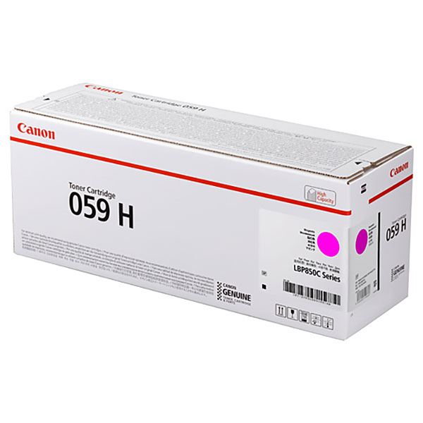 （まとめ）【純正品】CANON 3625C001 トナーカートリッジ059Hマゼンタ【×5セット】[21]