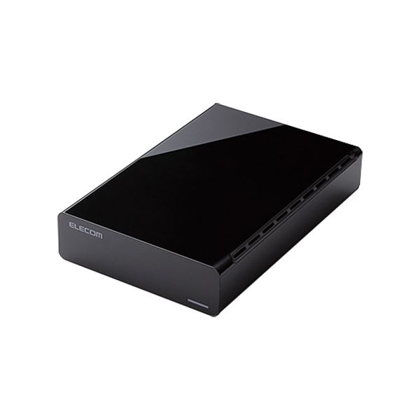 エレコム USB3.0対応外付けハードディスク e：DISK 4TB ブラック ELD-CED040UBK 1台[21]