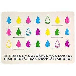 〔15個セット〕 バスマット お風呂マット 幅850×奥行600×高さ20mm ラバー スノコ パレッタ ティアドロップ 浴室 風呂[21]