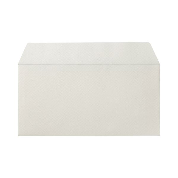 (まとめ) 寿堂 カラー横型封筒 110×220mm 127.9g／m2 テープのり付 〒枠なし マシュマロ 10353 1パック（10枚） 【×30セット】[21]