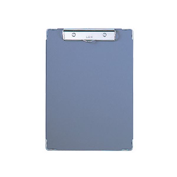 (まとめ) ライオン事務器 ボール用箋挟 A4タテ灰 CS-120 1枚 【×30セット】[21]