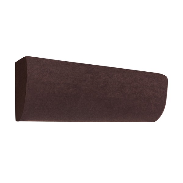 のびのびストレッチ エアコンカバー 【ブラウン】 幅70～85cm 洗える 縦横ストレッチ仕様 〔冷房 暖房〕【代引不可】[21]