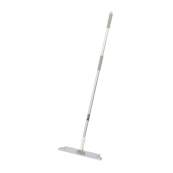 FXライトブレードハンドル モップ 本体のみ 頭サイズ 幅45cm 軽量 アルミ柄 ソフトグリップ ホワイト ..