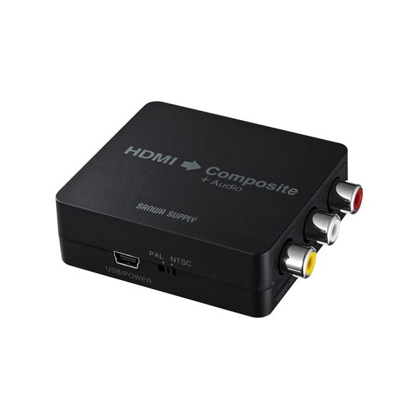 サンワサプライ HDMI信号コンポジット変換コンバーター VGA-CVHD3[21]