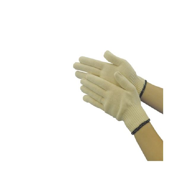 (まとめ) 丸和ケミカル 下履き手袋 グリーンロック M 188M 1パック(12双) 【×5セット】[21]