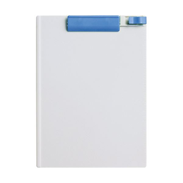 （まとめ）コクヨ クリップボード（K2）A4タテ青 K2ヨハ-PS78B 1セット（10枚）【×2セット】[21]