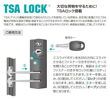 軽量スーツケース/キャリーバッグ 【ピンク】 61L 3.8kg ファスナー 大型キャスター TSAロック