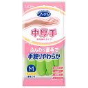 エステー ファミリービニール中厚手 指先強化 Mグリーン1双入