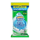 ジョンソン スクラビングバブル 流せるトイレブラシ フローラルソープ付替ジャンボ24個