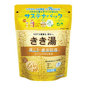 バスクリン きき湯 炭酸入浴剤 カリウム芒硝炭酸湯360g