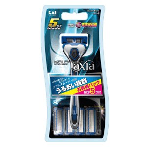 貝印 カイレザー アクシア コンボパック 替刃5個付