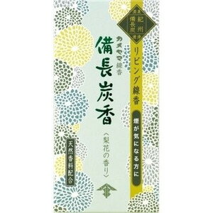 カメヤマ 花げしき 備長炭香 梨花の香り 90g