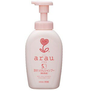 サラヤ アラウ 泡せっけんシャンプー 本体 500ml