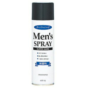 マンダム メンズヘアスプレー スーパーハード 無香料 275g