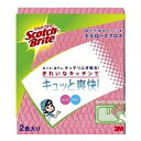 スリーエム スコッチブライト セルロースクロス ピンク&ブルー 2枚(3)