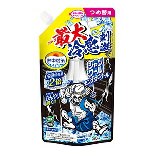 小林製薬 熱中対策 シャツクール モンスタークールつめかえ用250ml