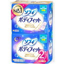ユニチャーム ソフィ ボディフィット ナイトガード 夜用26cm羽なし11個×2個入