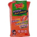 スリーエム スコッチブライト ハイブリッドネットスポンジ オレンジ