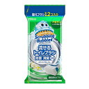 ジョンソン スクラビングバブル 流せるトイレブラシ除菌消臭プラスホワイトブロッサム付替ブラシ12個入