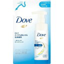 ユニリーバ ダヴ 3in1 メイクも落とせる泡洗顔料 つめかえ用 120ml