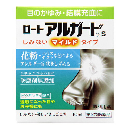 ※商品リニューアル等によりパッケージ及び容量等は変更となる場合があります。ご了承ください。【商品説明】4つの有効成分が、花粉などによる、つらい症状を効果的に抑制します。優しいさし心地でありながら、確かな効果を発揮。目のかゆみや充血など、つらい症状をきちんと鎮めます。●防腐剤フリー処方採用。花粉でデリケートになった目にもおすすめの花粉対策のスタンダード点眼薬です。 ●ハード・O2レンズ装用中にも使用できます。●しみないマイルドタイプ【成分・分量】グリチルリチン酸二カリウム・・・0.25％（アレルギーの原因物質の放出を抑制し、炎症を鎮めます。）マレイン酸クロルフェニラミン・・・0.03％（ヒスタミン（アレルギー原因物質）をブロックし、かゆみを抑えます。）塩酸テトラヒドロゾリン・・・0.01％（血管を収縮させ、充血を除去します。）ビタミンB6（塩酸ピリドキシン）・・・0.1％（目に栄養を補給し、新陳代謝を促進します。）＜添加物＞ホウ酸、ホウ砂、等張化剤、L-メントール、d-カンフル、d-ボルネオール、エデト酸Na、ポリソルベート80、pH調節剤を含有します。（防腐剤を含んでいません。）【効能・効果】●目のかゆみ●結膜充血●眼瞼炎（まぶたのただれ）●目のかすみ（目やにの多いときなど）●眼病予防（水泳のあと、ほこりや汗が目に入ったときなど）●紫外線その他の光線による眼炎（雪目など）●目の疲れ●ハードコンタクトレンズを装着しているときの不快感【用法・用量】1回1〜2滴、1日3〜6回点眼してください。＜用法関連の注意＞（1）過度に使用すると、異常なまぶしさを感じたり、かえって充血を招くことがありますので用法・用量を厳守してください。（2）小児に使用させる場合には、保護者の指導監督のもとに使用させてください。（3）容器の先をまぶた、まつ毛に触れさせないでください。〔汚染や異物混入（目やにやホコリ等）の原因となる〕また、混濁したものは使用しないでください。（4）ソフトコンタクトレンズを装着したまま使用しないでください。（5）点眼用にのみご使用ください。【商品区分】第2類医薬品・日本製【使用上の注意】●相談すること1．次の人は使用前に医師又は薬剤師にご相談ください。（1）医師の治療を受けている人（2）本人又は家族がアレルギー体質の人（3）薬によりアレルギー症状を起こしたことがある人（4）次の症状のある人　はげしい目の痛み（5）次の診断を受けた人　緑内障2．次の場合は、直ちに使用を中止し、この説明書を持って医師又は薬剤師にご相談ください。（1）使用後、次の症状があらわれた場合[関係部位・・・症状]皮ふ・・・発疹・発赤、かゆみ目・・・充血、かゆみ、はれ　（2）目のかすみが改善されない場合（3）5〜6日間使用しても症状がよくならない場合【保管及び取扱いの注意】（1）直射日光の当たらない涼しい所に密栓して保管してください。品質を保持するため、自動車内や暖房器具の近くなど高温の場所（40℃以上）に放置しないでください。（2）小児の手の届かない所に保管してください。（3）他の容器に入れ替えないでください。（誤用の原因になったり品質が変わる）（4）他の人と共用しないでください。（5）使用期限（外箱に記載）を過ぎた製品は使用しないでください。なお、使用期限内であっても一度開封した後は、なるべく早くご使用ください。（6）保存の状態によっては、成分の結晶が容器の先やキャップの内側につくことがあります。その場合には清潔なガーゼで軽くふきとってご使用ください。（7）容器に他の物を入れて使用しないでください。※目がかゆい時はまぶたをこすったり、刺激をくわえないようご注意ください【製造販売元】ロート製薬株式会社大阪市生野区巽西1-8-1＜お問い合わせ先＞ロート製薬株式会社 お客さま安心サポートデスク東京：03-5442-6020　大阪：06-6758-1230受付時間：9：00〜18：00（土、日、祝日を除く）【広告文責】株式会社ザグザグ（086-207-6300）