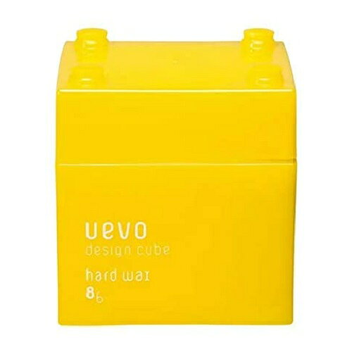 DEMI (데미) UEVO (웨이보) 디자인 큐브 하드 왁스 80g