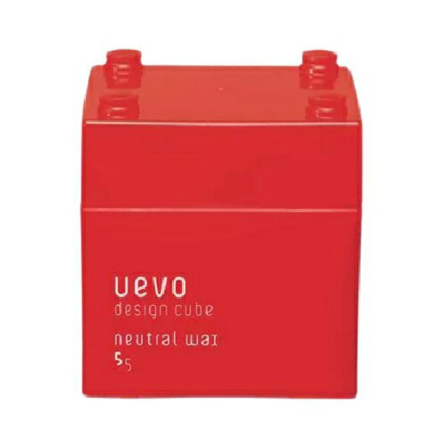 DEMI(デミ)UEVO(ウェーボ) デザインキューブ ニュートラルワックス 80g