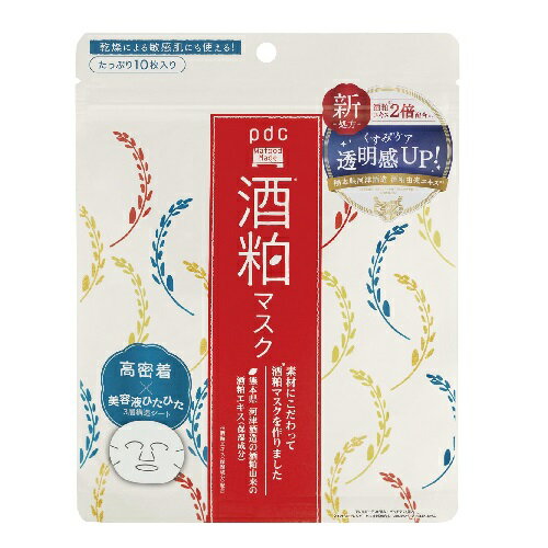 [pdc]ワフードメイド 酒粕マスク 10枚入